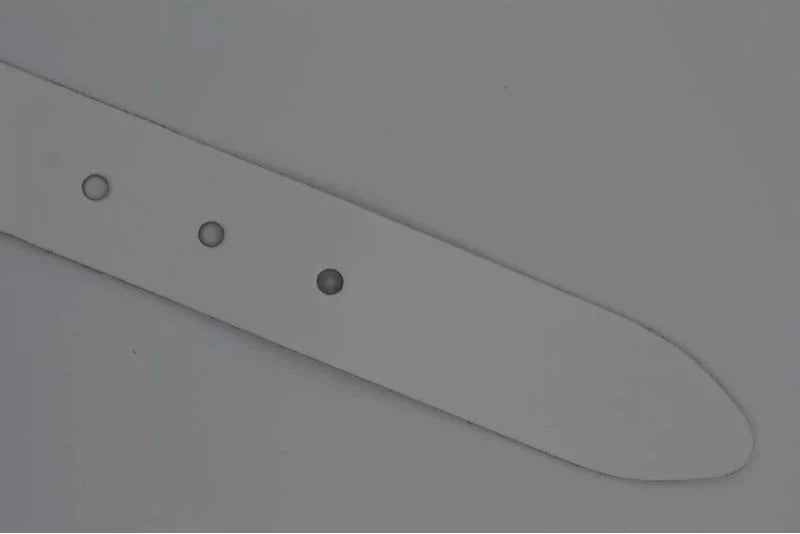 4 CM BREDE NETTE WITTE RIEM VERKOOPPRIJS: 29,95,-