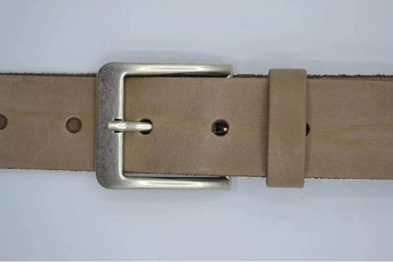 4 CM BREDE NETTE TAUPE RIEM VERKOOPPRIJS: 29,95,-