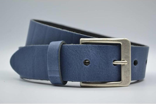 4 CM BREDE NETTE LICHT BLAUWE RIEM VERKOOPPRIJS: 29,95,-