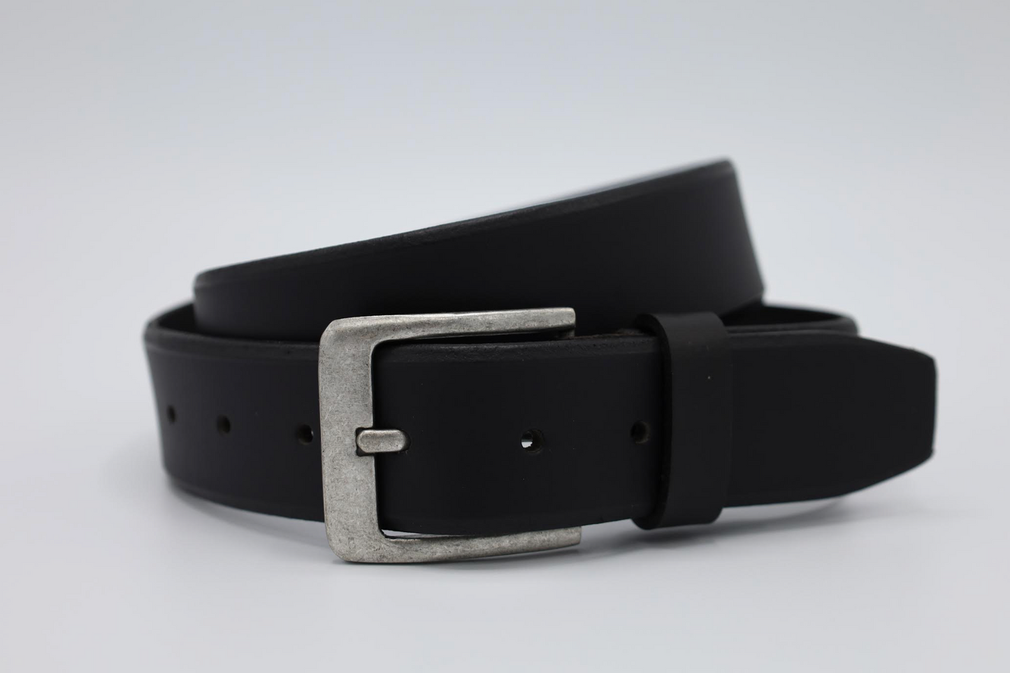 35MM BREDE CASUAL ZWARTE RIEM VERKOOPPRIJS: 29,95,-