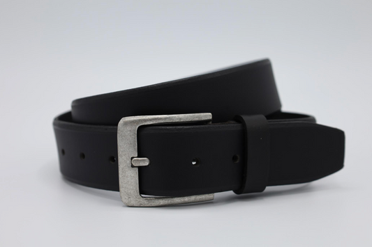 35MM BREDE CASUAL ZWARTE RIEM VERKOOPPRIJS: 29,95,-